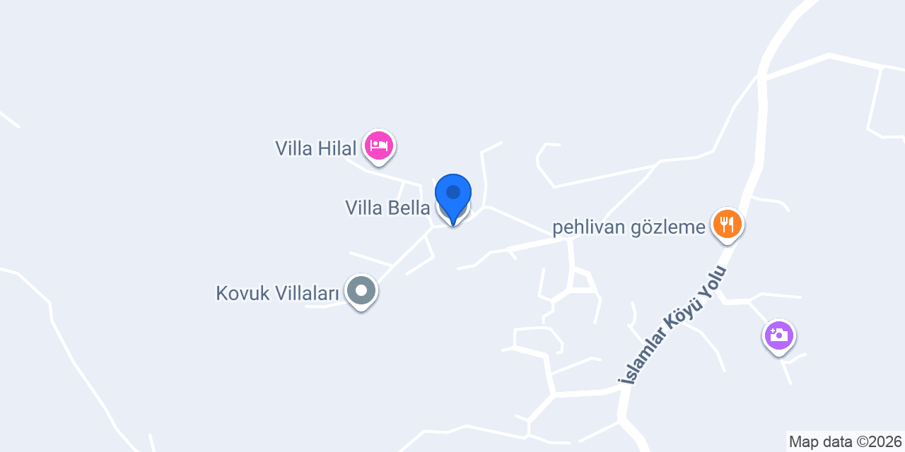 Villa Bella konumu