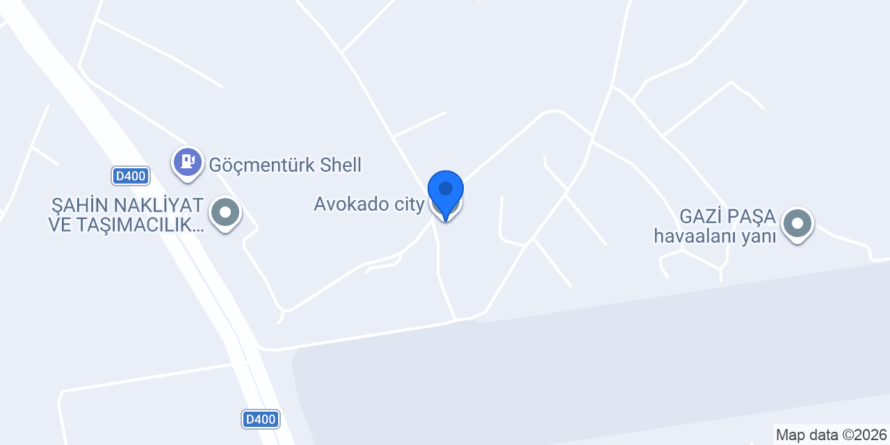 Avokado city konumu