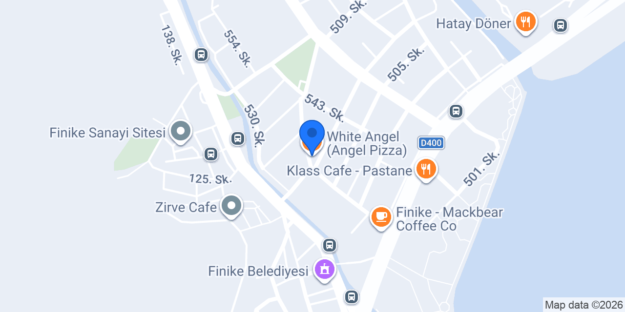 White Angel (Angel Pizza) konumu