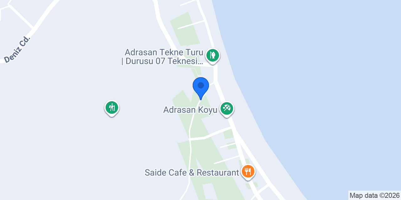 Adrasan Karavan Park konumu