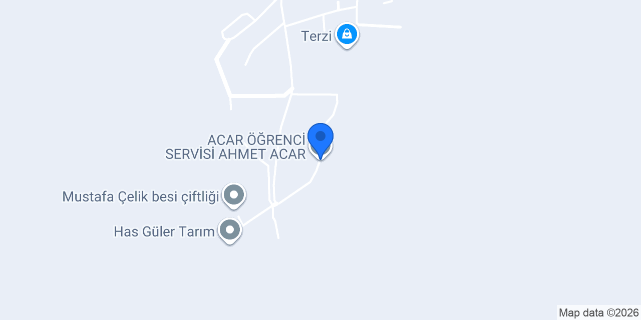 ACAR ÖĞRENCİ SERVİSİ AHMET ACAR konumu