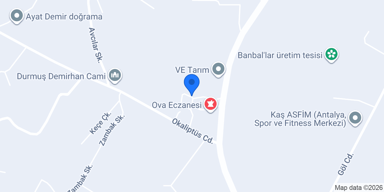 GÖKÇE UMAY ECZANESİ konumu