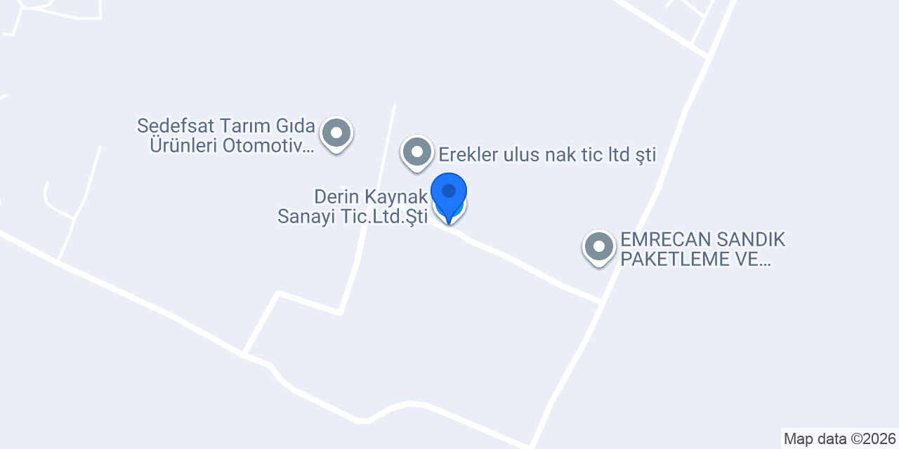 Derin Kaynak Sanayi Tic.Ltd.Şti. konumu