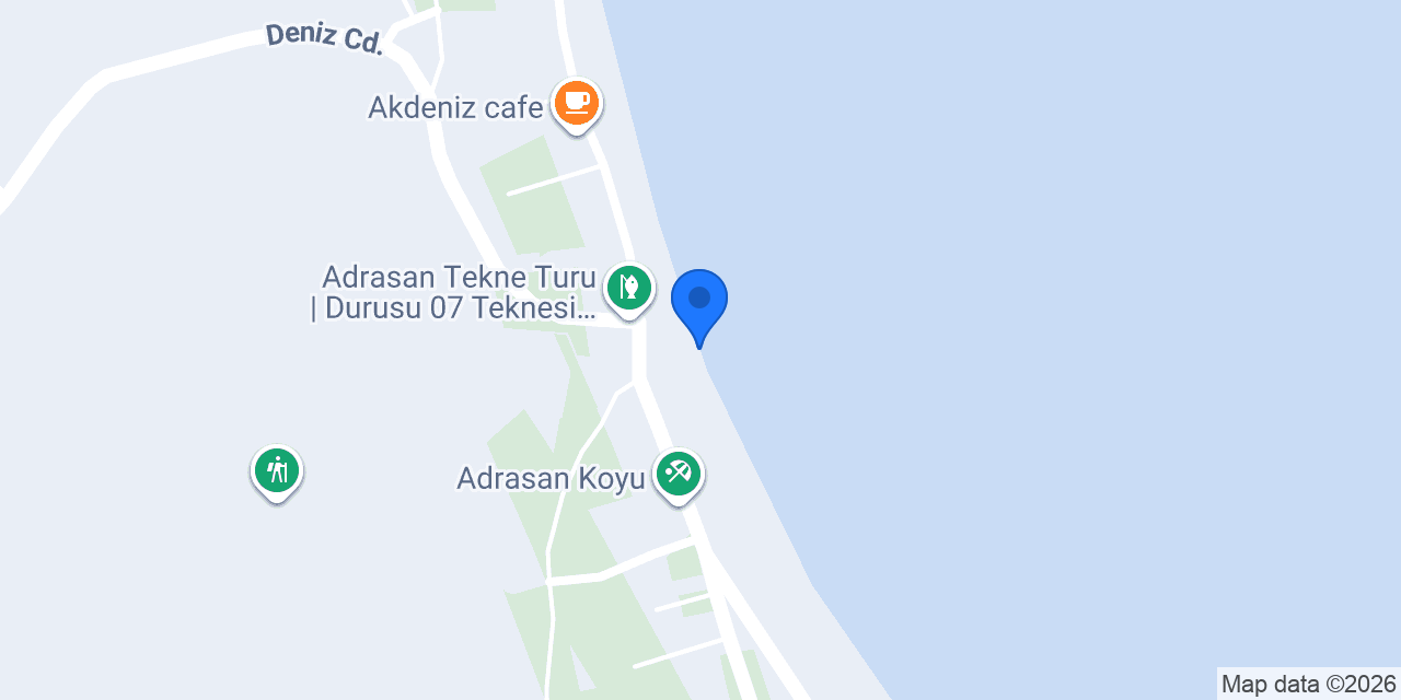 Adrasan Nihalim Tekne Turu konumu