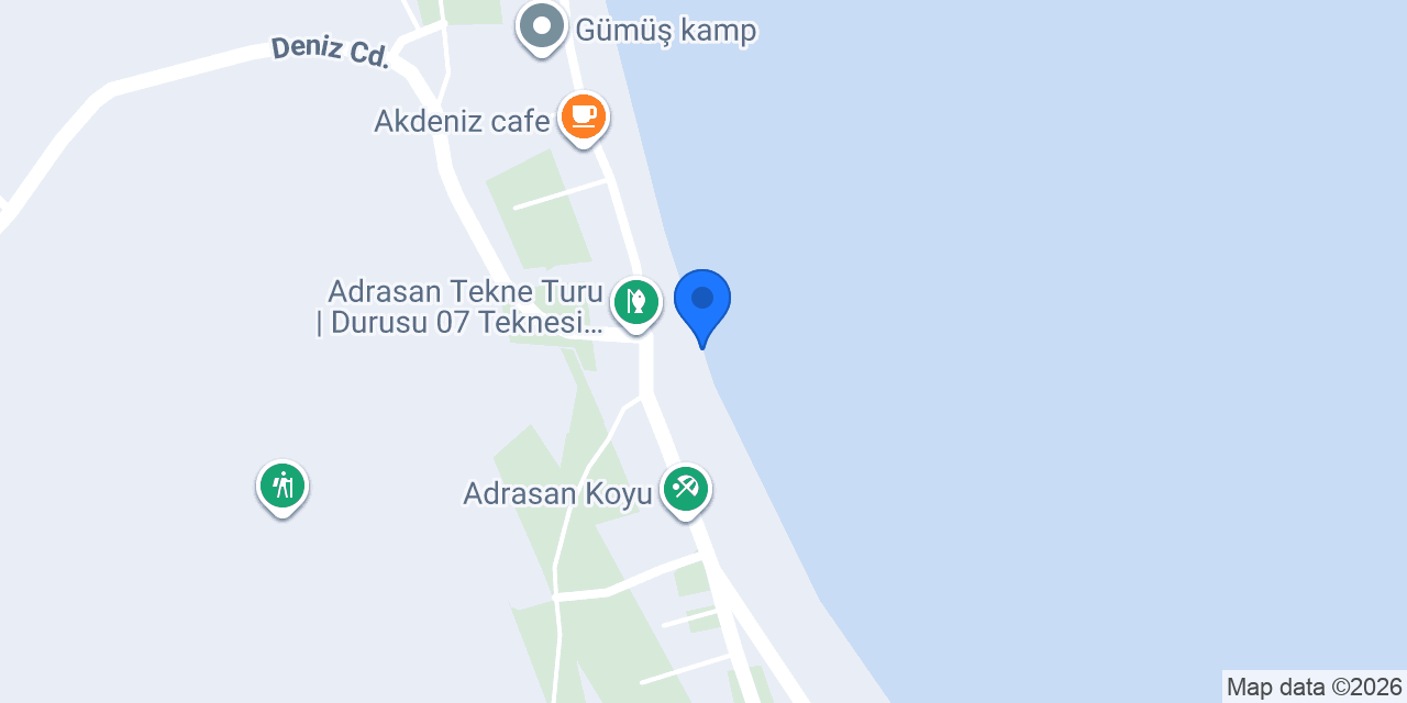 Alaçay Tekne Turu konumu