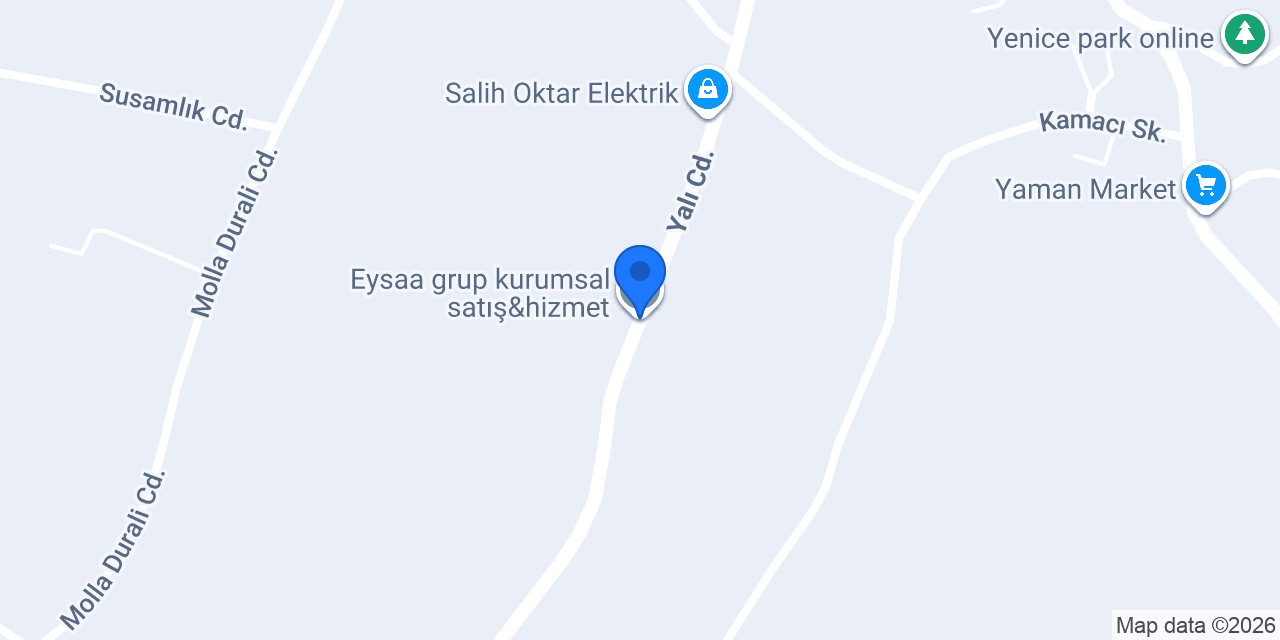 Eysaa grup kurumsal satış&hizmet konumu