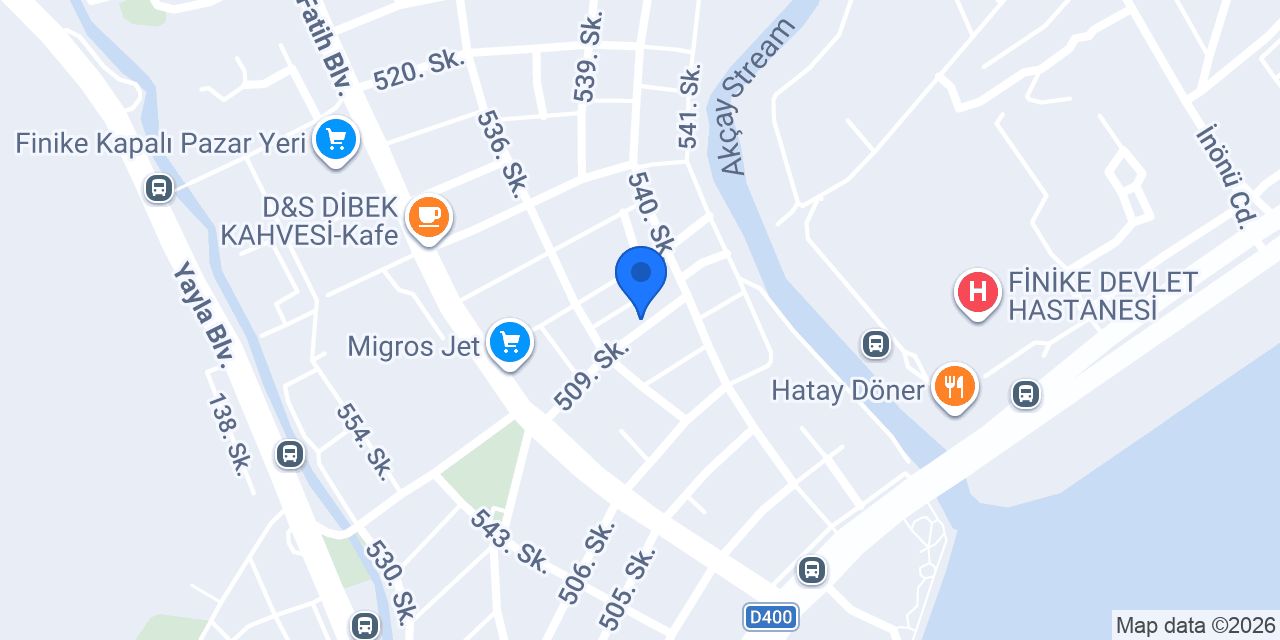 Diyetisyen Damla MORKAYA konumu