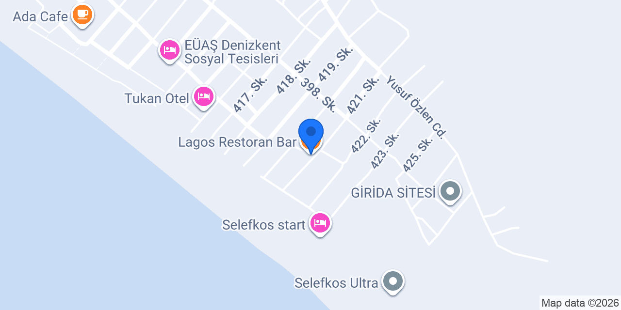 Lagos Restoran Bar konumu