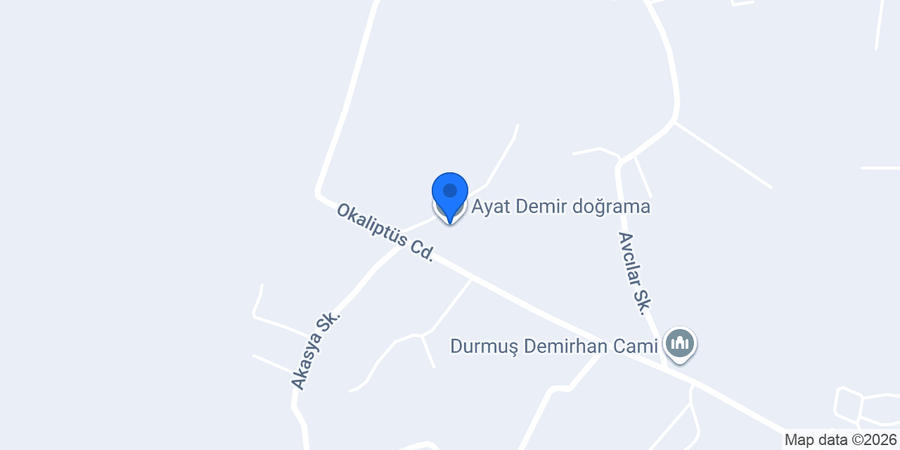 Ayat Demir doğrama konumu