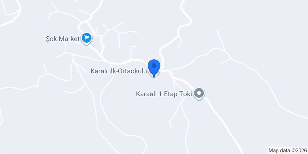 Karalı ilk-Ortaokulu konumu