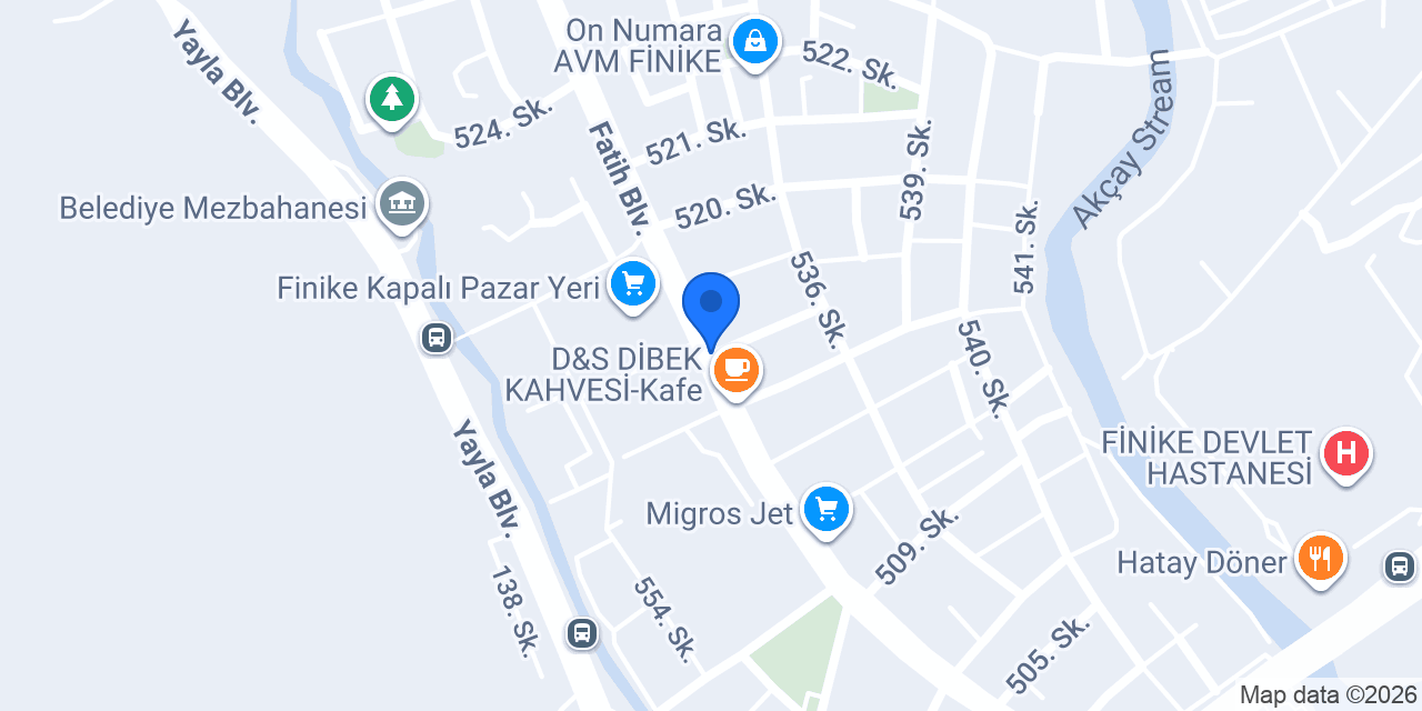 Nur Perde Çeyiz konumu