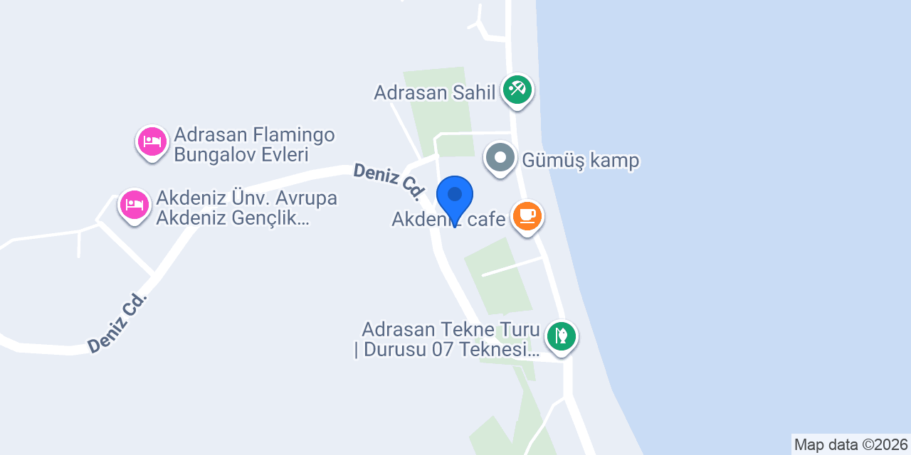 Sazlık Restaurant konumu