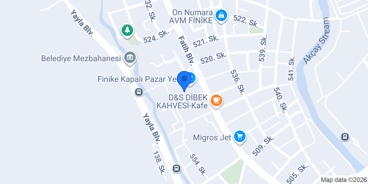 Finike çağdaş döner konumu