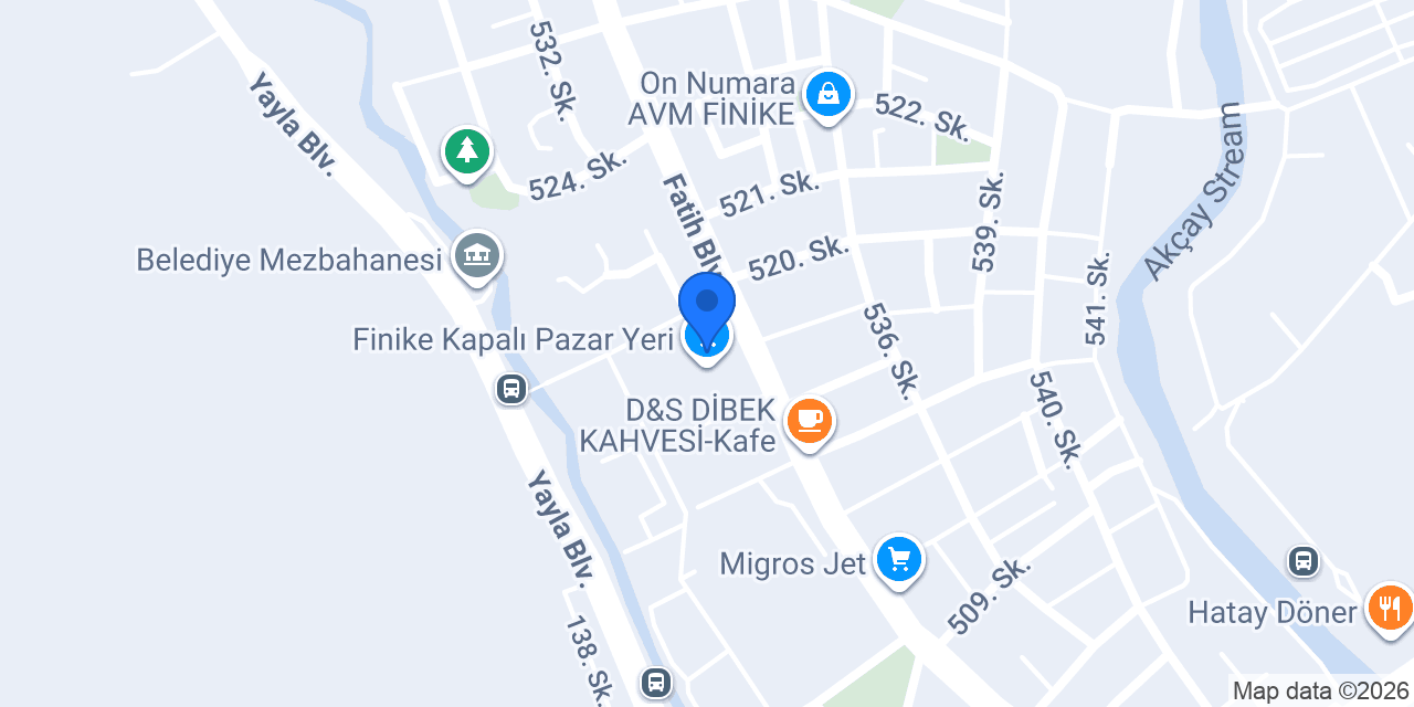 DEMİRBAŞ FAST FOOD konumu