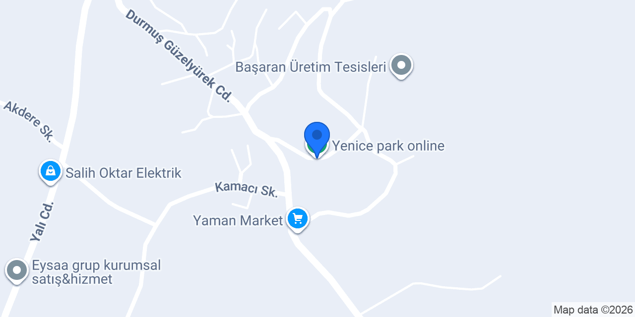 Yenice park online konumu