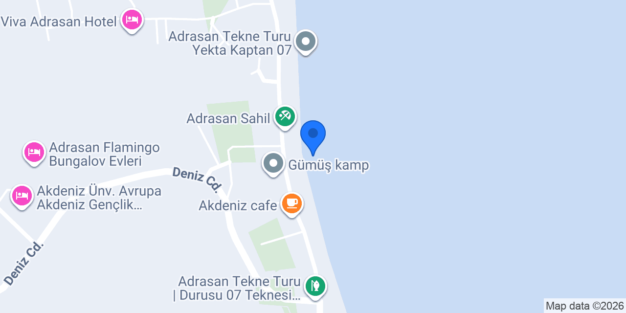 Adrasan tekne turu çakıl 07 konumu