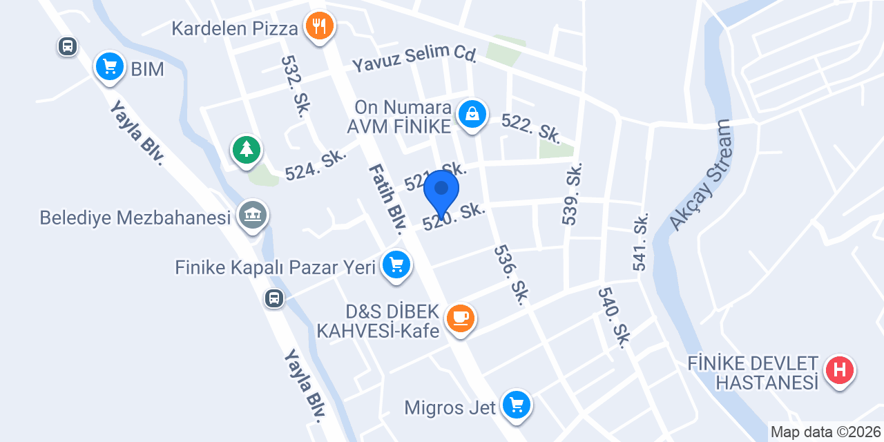 Ataç Soğutma konumu