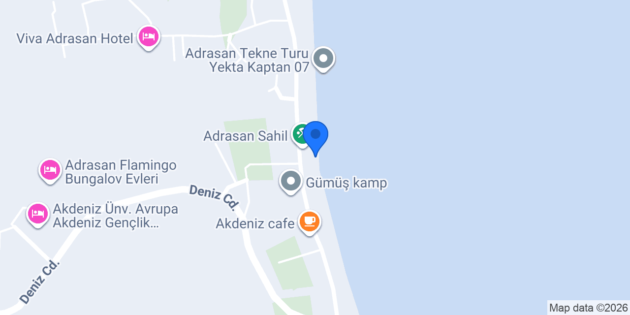 Adrasan Adem Baba Tekne Turu konumu