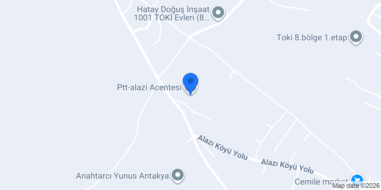 Ptt-alazi Acentesi konumu