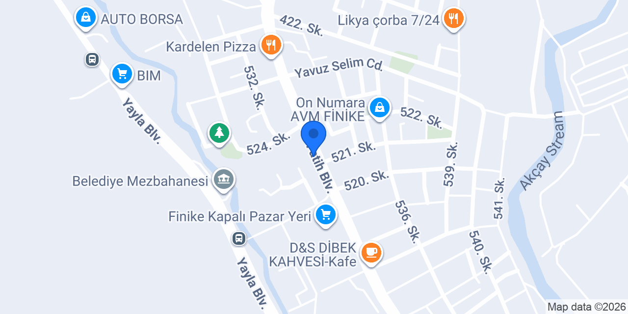 ELİF Home FİNİKE konumu
