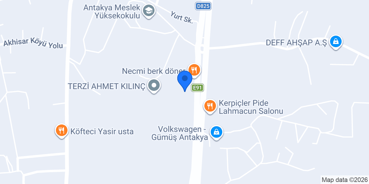 HATAY TİCARET İL MÜDÜRLÜĞÜ konumu
