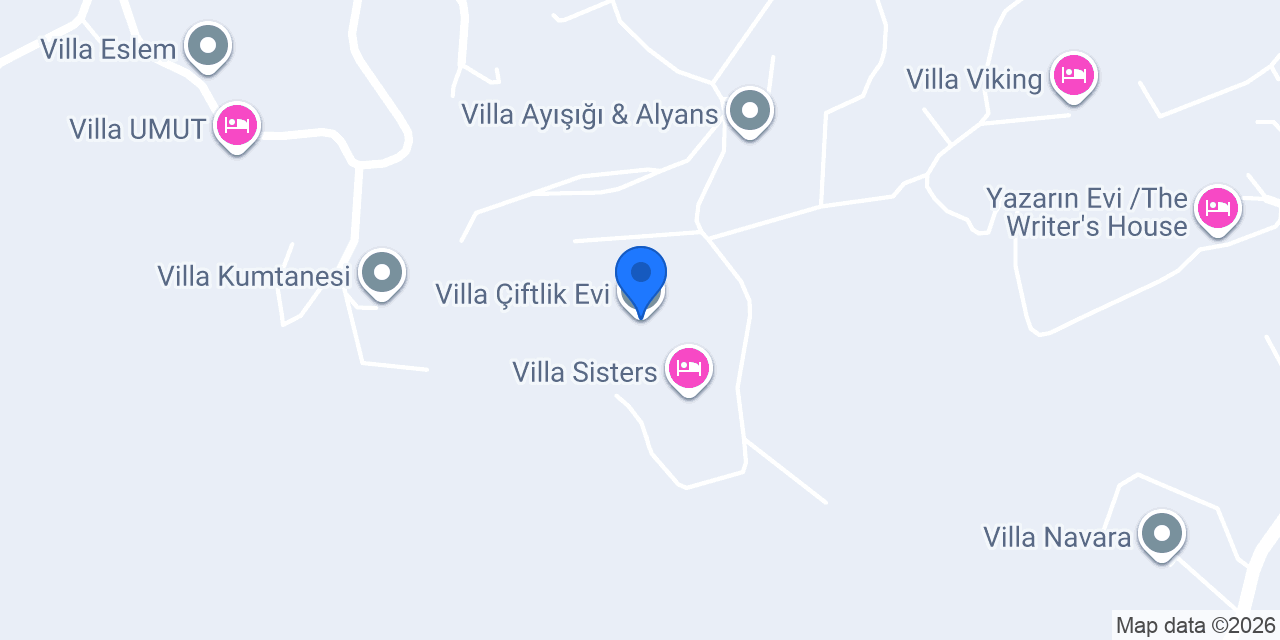 Villa Çiftlik Evi konumu