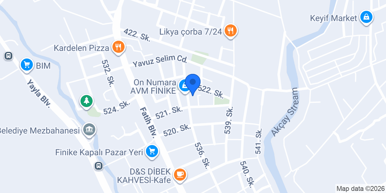 BÖREK EVİM konumu