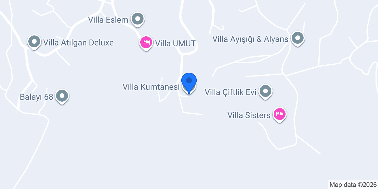 Villa Kumtanesi konumu