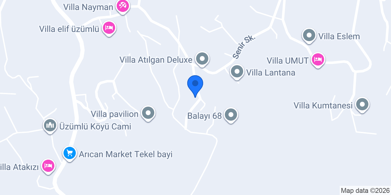 Villa KARAYEL konumu