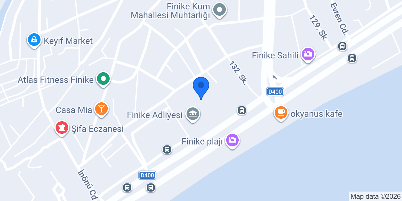 Finike İlçe Müftülüğü konumu