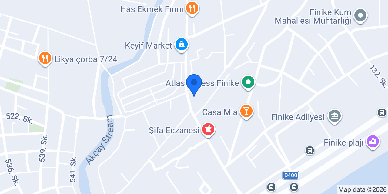 N DEMİRBAŞ FAST FOOTD konumu