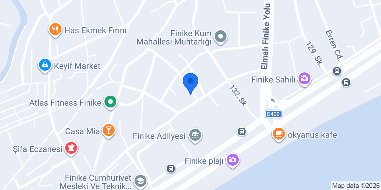 Arsen Kruvasan Atölyesi konumu