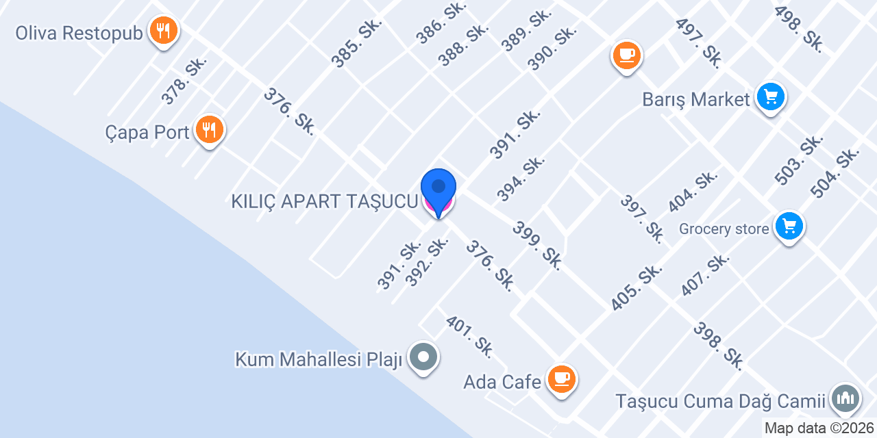 KILIÇ APART TAŞUCU konumu