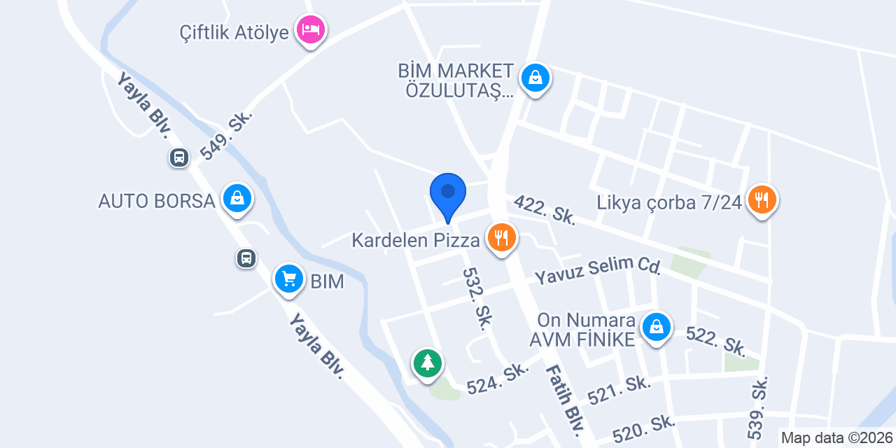 ORHAN ELEKTRİK konumu