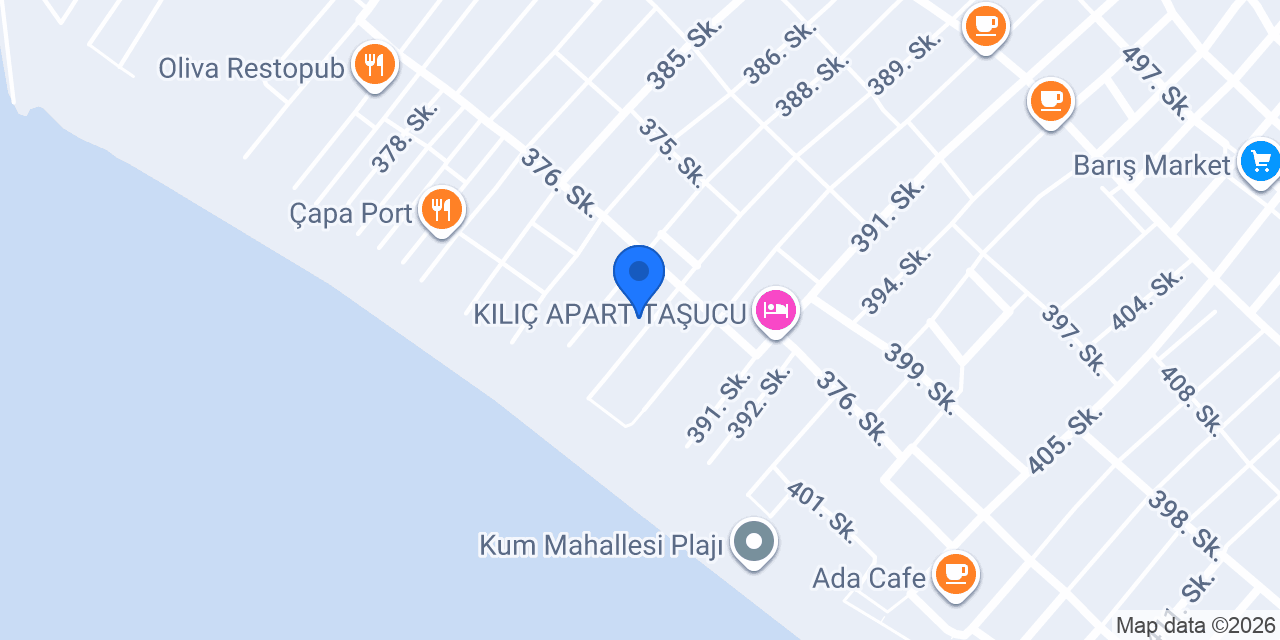 Fatisa Apart Otel konumu