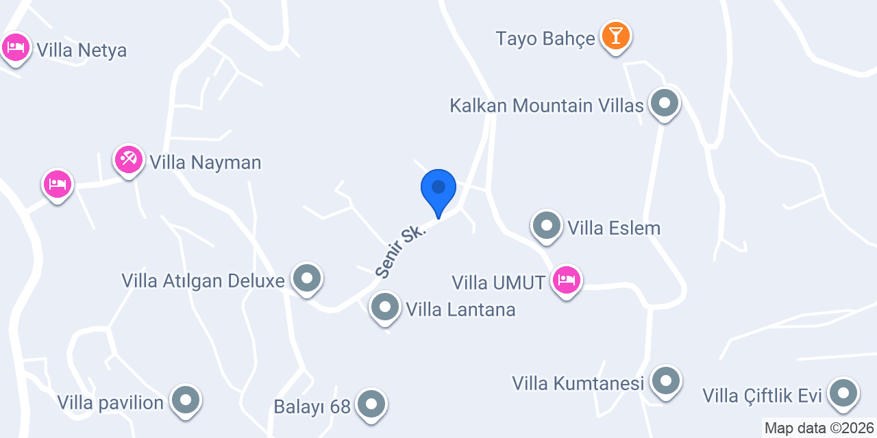 Villa Yaden konumu