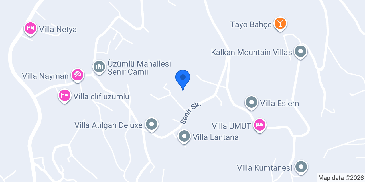 VİLLA İLKYAZ konumu
