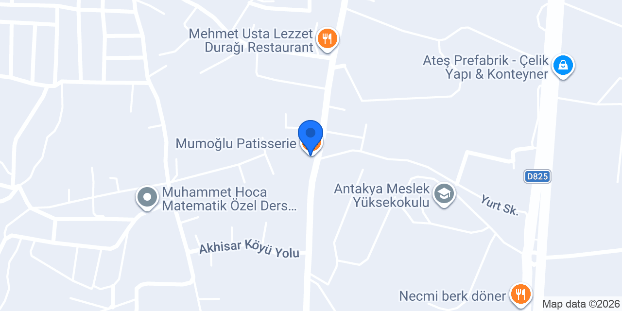 Mumoğlu Patisserie konumu