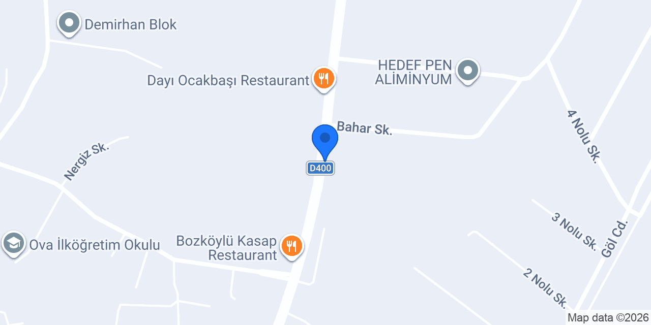 Sadık Boya Yapı Malzemeleri-Dyo-Ünlü Boya-Permolit konumu