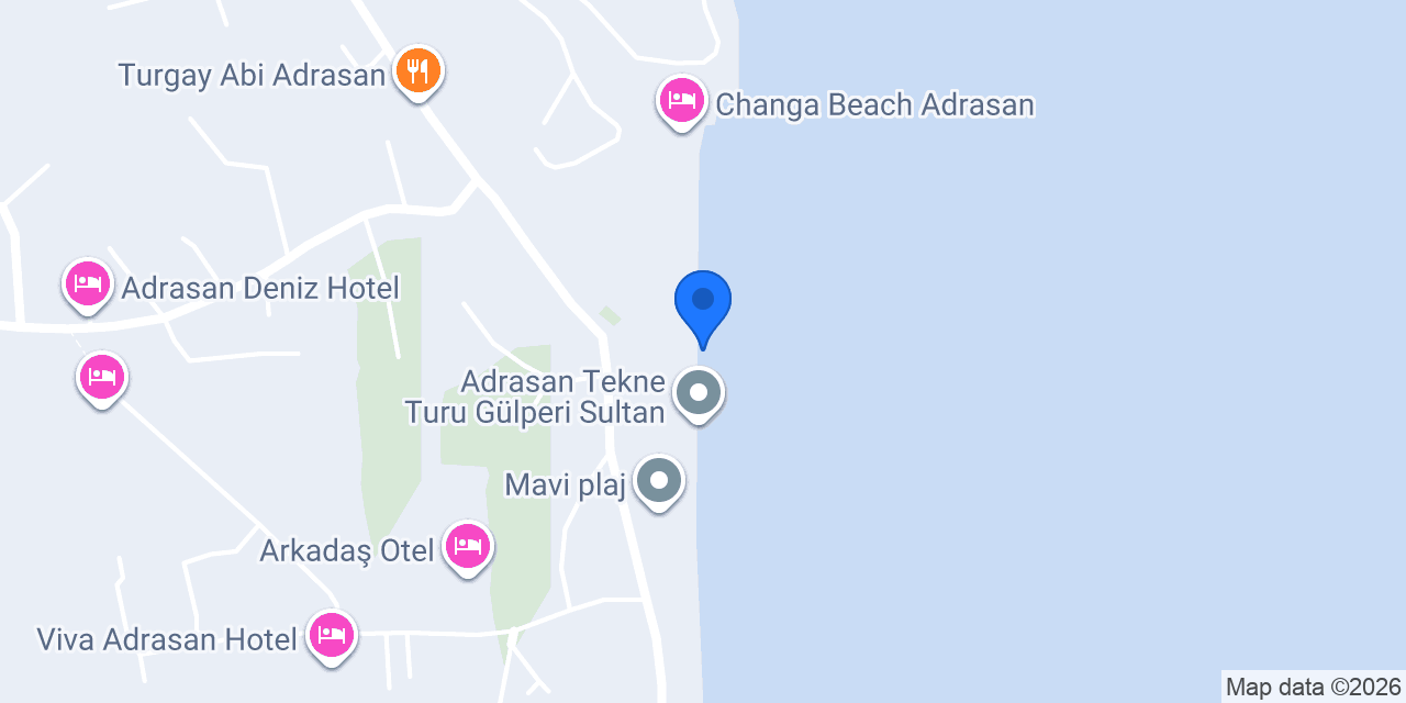 Likya Adrasan Tekne Turu konumu