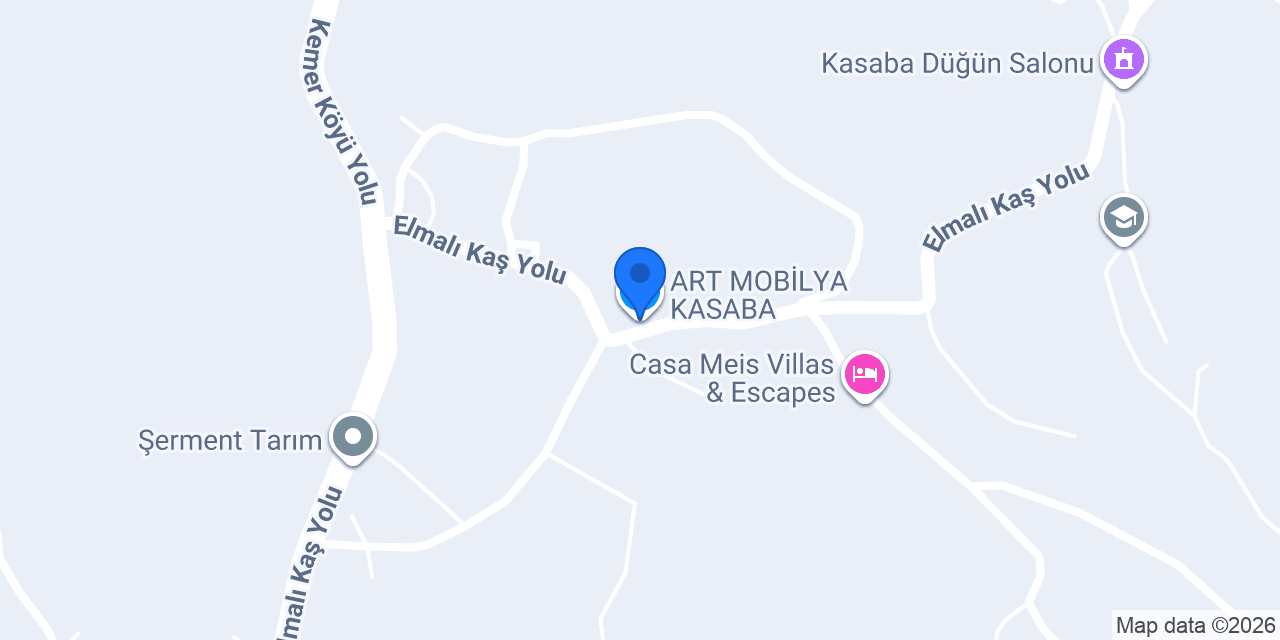 ART MOBİLYA KASABA konumu