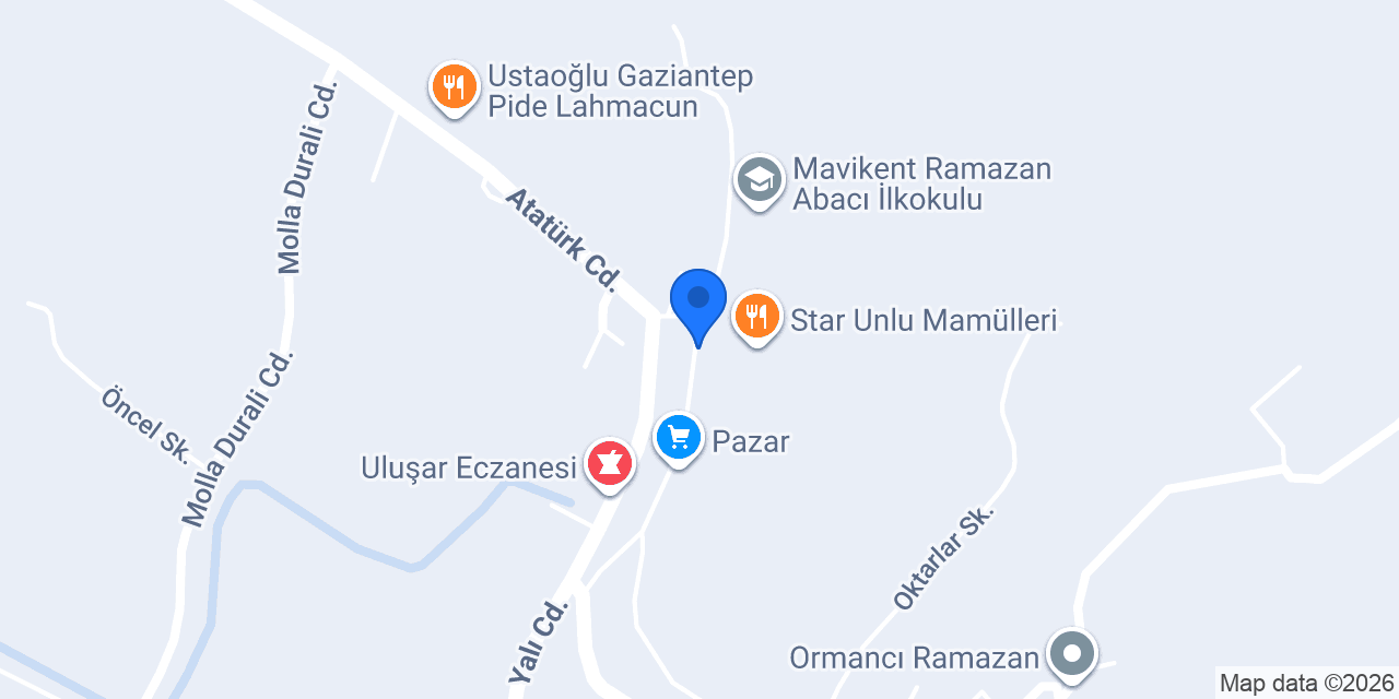 Mavikent makas kuaför konumu