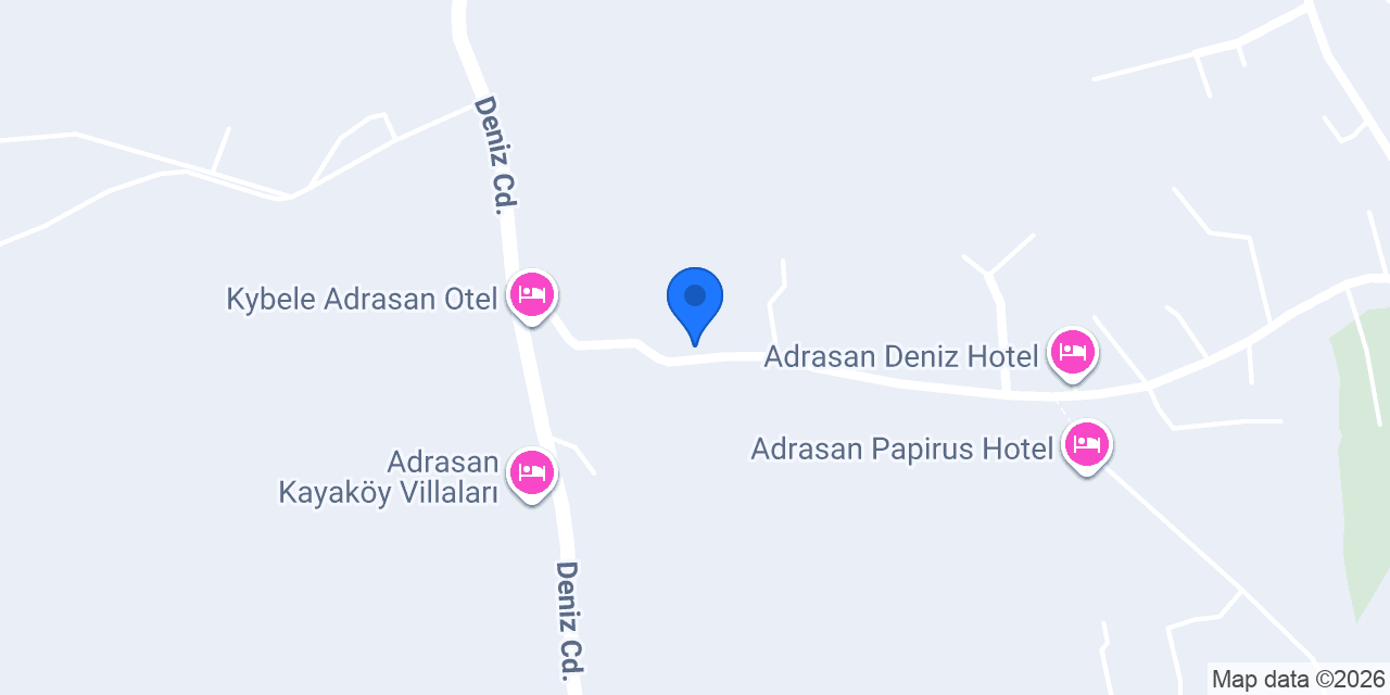 Adrasan Begonvil Apart konumu
