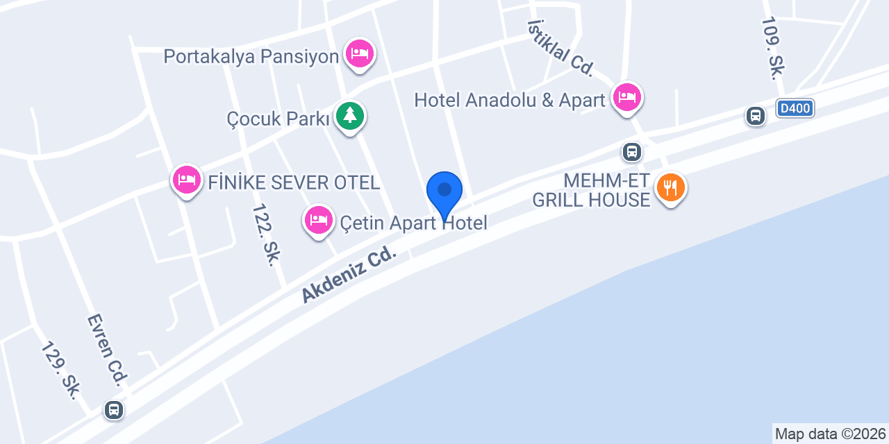 Amelas Gold Hotel konumu