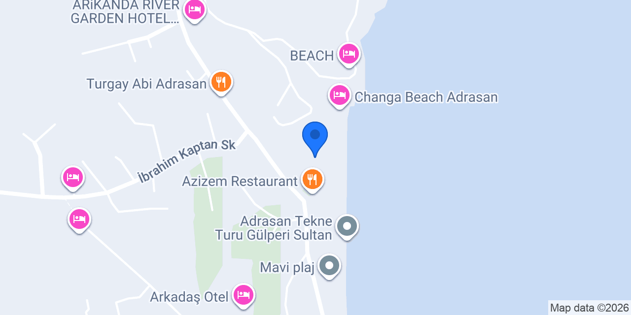 Adrasan Camping konumu