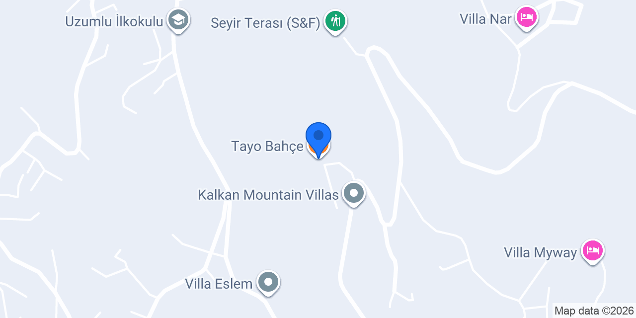 Tayo Bahçe konumu
