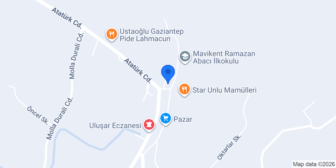 Mavikent Belediyesi konumu