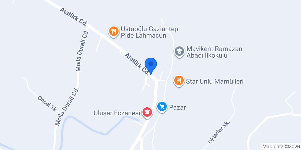 Karacaoğlu Tarım Ticaret konumu