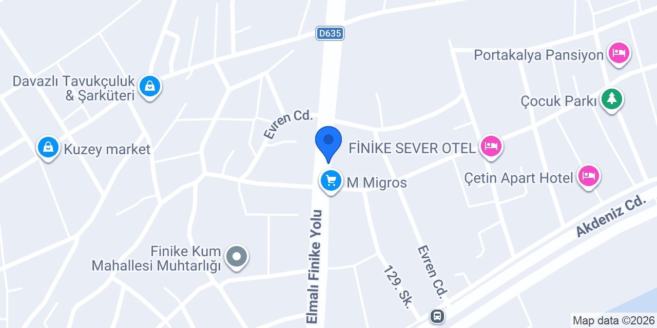 Ekim Tekel Market konumu