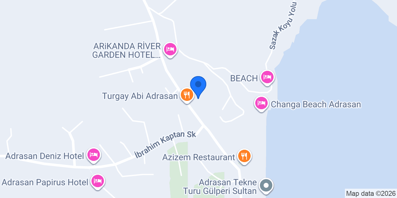 Adrasan River Hotel & Restaurant konumu